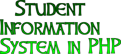 Online Student Information System 
